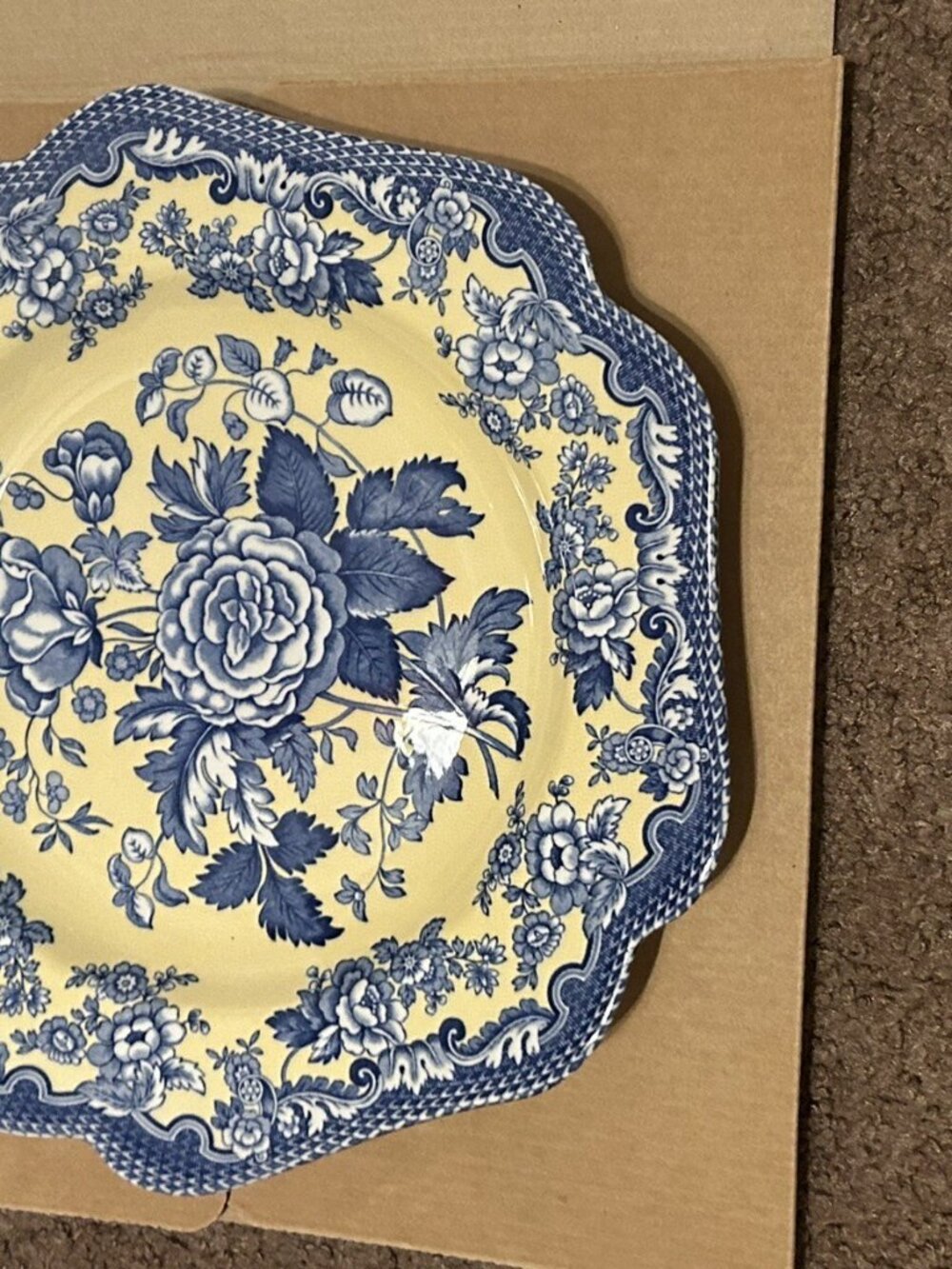 Spode Blue Room Garden Collection Boxed Set of 4 Collector Plates - Picture 6 of 14